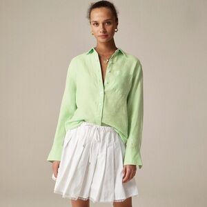 J. Crew Garçon classic shirt in Baird McNutt Irish linen 16